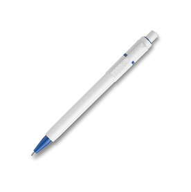 Kugelschreiber Baron hardcolour - Weiss / Hellblau bedrucken, Art.-Nr. LT80906-N0112 Kugelschreiber Baron hardcolour - Weiss / Hellblau bedrucken, Art.-Nr. LT80906-N0112