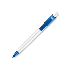 Kugelschreiber Ducal Colour hardcolour - Weiss / Hellblau bedrucken, Art.-Nr. LT80909-N0112 Kugelschreiber Ducal Colour hardcolour - Weiss / Hellblau bedrucken, Art.-Nr. LT80909-N0112
