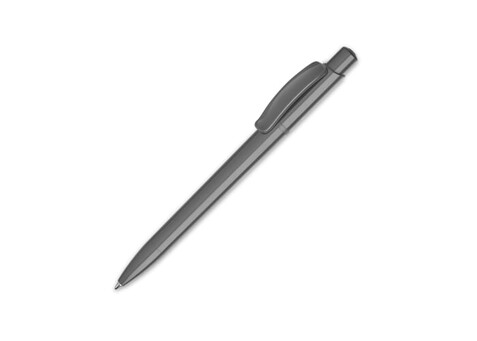 Kugelschreiber Kamal Total hardcolour - Grau bedrucken, Art.-Nr. LT80916-N0061