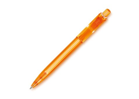 Kugelschreiber Ducal Clear Transparent - Transparent Orange bedrucken, Art.-Nr. LT80917-N0426