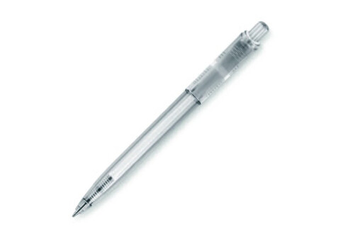 Kugelschreiber Ducal Clear Transparent - Transparent Weiss bedrucken, Art.-Nr. LT80917-N0401