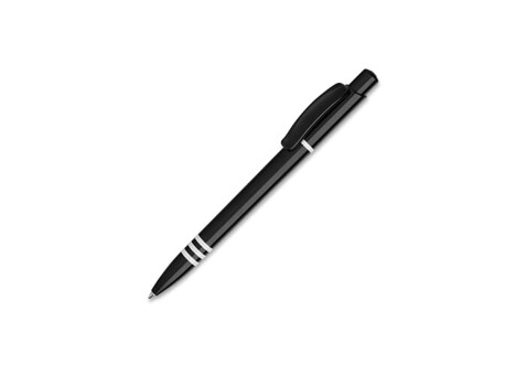 Kugelschreiber Tropic Colour hardcolour - Schwarz bedrucken, Art.-Nr. LT80919-N0002