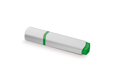 Textmarker - Weiss / Grün bedrucken, Art.-Nr. LT81283-N0131