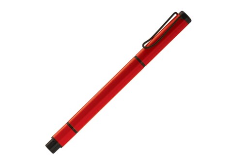 Kugelschreiber mit Textmarker 2in1 - Rot bedrucken, Art.-Nr. LT81416-N0021