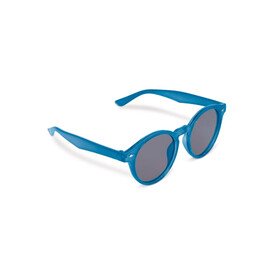 Sonnenbrille Jacky transparent UV400 - Transparent Blau bedrucken, Art.-Nr. LT86717-N0411