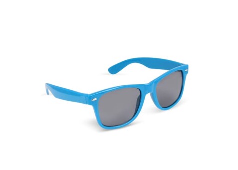 Justin RPC-Sonnenbrille UV400 - Hellblau bedrucken, Art.-Nr. LT86722-N0012