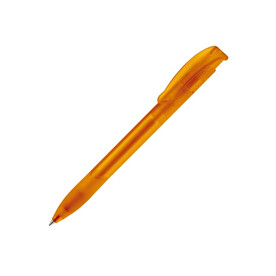 Kugelschreiber Apollo Frosty - Ecru / Orange bedrucken, Art.-Nr. LT87105-N5426