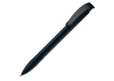 Kugelschreiber Apollo Recycled mit Griffzone - Schwarz bedrucken, Art.-Nr. LT87111-N0002