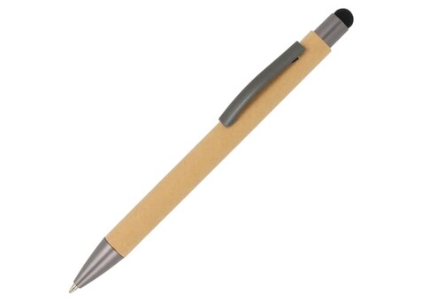 Kugelschreiber New York Stylus Papier - Natur bedrucken, Art.-Nr. LT87252-N0094