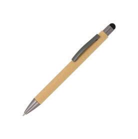 Kugelschreiber New York Stylus Papier - Natur bedrucken, Art.-Nr. LT87252-N0094