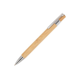 Kugelschreiber Alberto Bamboo - Natur bedrucken, Art.-Nr. LT87257-N0094 Kugelschreiber Alberto Bamboo - Natur bedrucken, Art.-Nr. LT87257-N0094