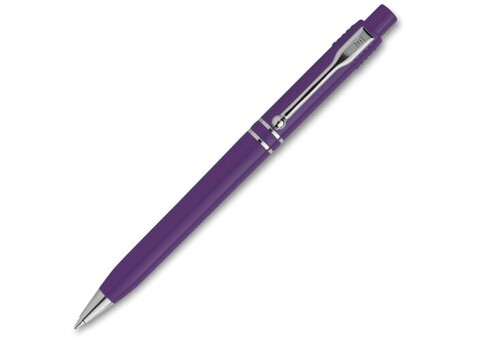 Kugelschreiber Raja Chrome hardcolour - Purple bedrucken, Art.-Nr. LT87528-N0072