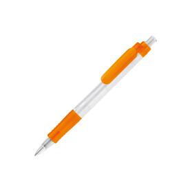 Kugelschreiber Vegetal Pen Clear Transparent - Gefrostet Orange bedrucken, Art.-Nr. LT87540-N5426 Kugelschreiber Vegetal Pen Clear Transparent - Gefrostet Orange bedrucken, Art.-Nr. LT87540-N5426