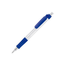 Kugelschreiber Vegetal Pen Clear Transparent - Gefrostet Dunkelblau bedrucken, Art.-Nr. LT87540-N5410