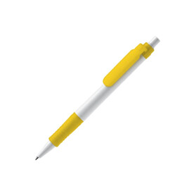 Kugelschreiber Vegetal Pen Hardcolour - Weiss / Gelb bedrucken, Art.-Nr. LT87541-N0141 Kugelschreiber Vegetal Pen Hardcolour - Weiss / Gelb bedrucken, Art.-Nr. LT87541-N0141