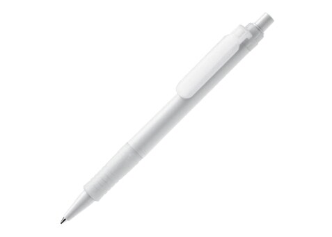 Kugelschreiber Vegetal Pen Hardcolour - Weiss / Weiss bedrucken, Art.-Nr. LT87541-N0101