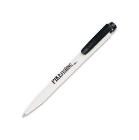 Kugelschreiber Ingeo TM Pen hardcolour - Weiss / Schwarz bedrucken, Art.-Nr. LT87542-N0102 Kugelschreiber Ingeo TM Pen hardcolour - Weiss / Schwarz bedrucken, Art.-Nr. LT87542-N0102