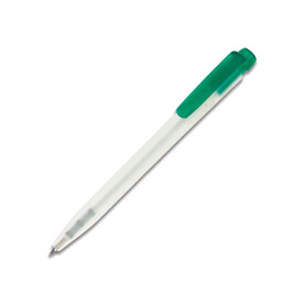 Kugelschreiber Ingeo TM Pen Clear Transparent - Gefrostet Grün bedrucken, Art.-Nr. LT87543-N5431 Kugelschreiber Ingeo TM Pen Clear Transparent - Gefrostet Grün bedrucken, Art.-Nr. LT87543-N5431