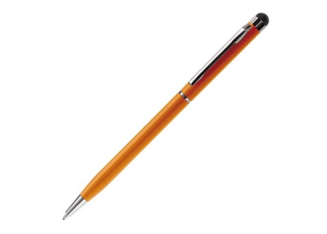 Kugelschreiber mit Touch - Orange bedrucken, Art.-Nr. LT87557-N0026