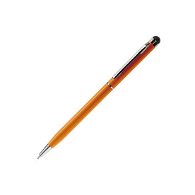 Kugelschreiber mit Touch - Orange bedrucken, Art.-Nr. LT87557-N0026