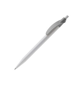 Kugelschreiber Cosmo Hardcolour - Weiss / Silber bedrucken, Art.-Nr. LT87612-N0105 Kugelschreiber Cosmo Hardcolour - Weiss / Silber bedrucken, Art.-Nr. LT87612-N0105