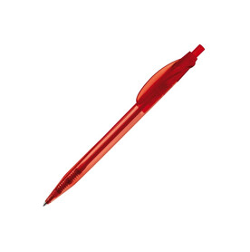 Kugelschreiber Cosmo Transparent - Transparent Rot bedrucken, Art.-Nr. LT87616-N0421 Kugelschreiber Cosmo Transparent - Transparent Rot bedrucken, Art.-Nr. LT87616-N0421