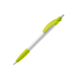 Kugelschreiber Cosmo Grip HC - Weiss / Hellgrün bedrucken, Art.-Nr. LT87622-N0132 Kugelschreiber Cosmo Grip HC - Weiss / Hellgrün bedrucken, Art.-Nr. LT87622-N0132