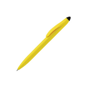 Stylus Kugelschreiber Touchy - Gelb / Schwarz bedrucken, Art.-Nr. LT87694-N4102 Stylus Kugelschreiber Touchy - Gelb / Schwarz bedrucken, Art.-Nr. LT87694-N4102