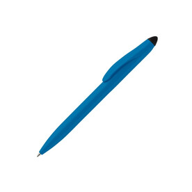 Stylus Kugelschreiber Touchy - Blau / Schwarz bedrucken, Art.-Nr. LT87694-N1102