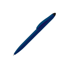 Stylus Kugelschreiber Touchy - Dunkelblau / Schwarz bedrucken, Art.-Nr. LT87694-N1002