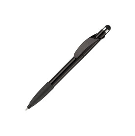 Kugelschreiber Cosmo Stylus - Schwarz / Schwarz bedrucken, Art.-Nr. LT87695-N0202 Kugelschreiber Cosmo Stylus - Schwarz / Schwarz bedrucken, Art.-Nr. LT87695-N0202