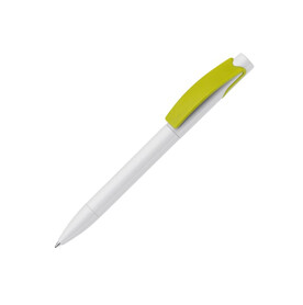 Kugelschreiber Punto - Weiss / Hellgrün bedrucken, Art.-Nr. LT87757-N0132 Kugelschreiber Punto - Weiss / Hellgrün bedrucken, Art.-Nr. LT87757-N0132