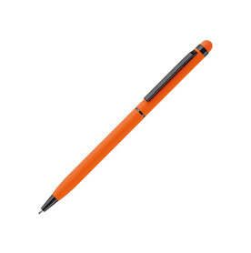 Kugelschreiber Stylus Metall gummiert - Orange bedrucken, Art.-Nr. LT87761-N0026 Kugelschreiber Stylus Metall gummiert - Orange bedrucken, Art.-Nr. LT87761-N0026