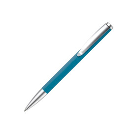 Kugelschreiber Modena Soft Touch - Blau bedrucken, Art.-Nr. LT87762-N0011