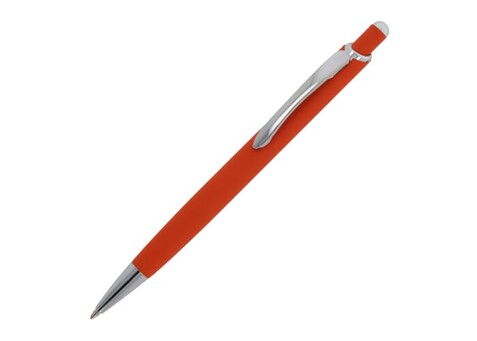 Kugelschreiber Monaco Metall Soft Touch - Orange bedrucken, Art.-Nr. LT87780-N0026