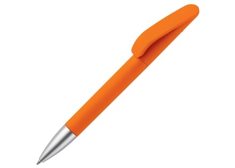 Kugelschreiber Slash soft touch R-ABS - Orange bedrucken, Art.-Nr. LT87824-N0026