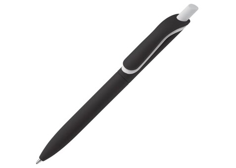 Kugelschreiber ClickShadow softtouch R-ABS - Schwarz bedrucken, Art.-Nr. LT87826-N0002 Kugelschreiber ClickShadow softtouch R-ABS - Schwarz bedrucken, Art.-Nr. LT87826-N0002