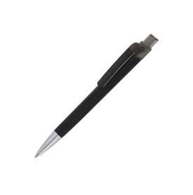 Kugelschreiber Prisma - Schwarz bedrucken, Art.-Nr. LT87868-N0002