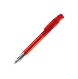 Kugelschreiber Avalon Transparent mit Metallspitze - Transparent Rot bedrucken, Art.-Nr. LT87945-N0421 Kugelschreiber Avalon Transparent mit Metallspitze - Transparent Rot bedrucken, Art.-Nr. LT87945-N0421