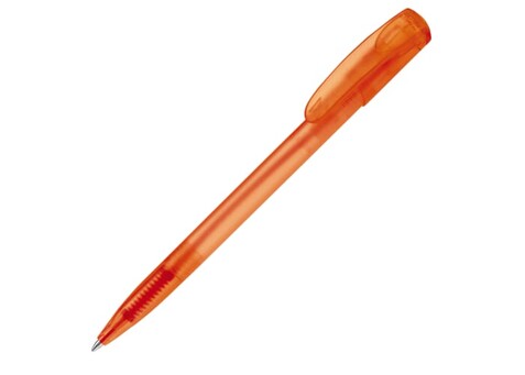 Kugelschreiber Deniro Frosty - Ecru / Orange bedrucken, Art.-Nr. LT87952-N5426