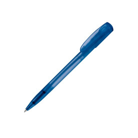 Kugelschreiber Deniro Frosty - Ecru / Hellblau bedrucken, Art.-Nr. LT87952-N5412