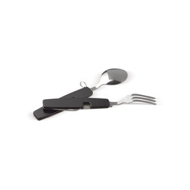 Zusammenklappbares Besteck im Multi-tool - Schwarz bedrucken, Art.-Nr. LT90405-N0002 Zusammenklappbares Besteck im Multi-tool - Schwarz bedrucken, Art.-Nr. LT90405-N0002