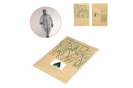Biologisch abbaubarer Regenponcho bedrucken, Art.-Nr. LT90490