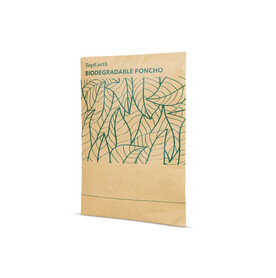 Biologisch abbaubarer Regenponcho - Natur bedrucken, Art.-Nr. LT90490-N0094