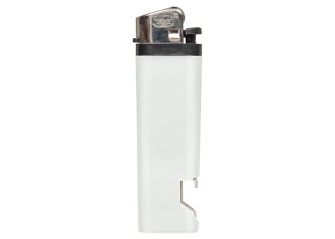 Flint Lighter - Weiss bedrucken, Art.-Nr. LT90712-N0001