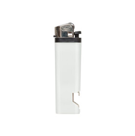 Flint Lighter - Weiss bedrucken, Art.-Nr. LT90712-N0001