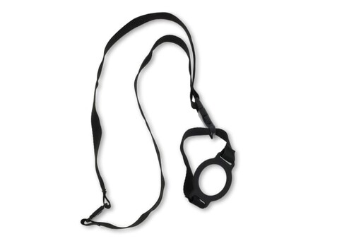 Lanyard mit Flaschenhalter - Schwarz bedrucken, Art.-Nr. LT90871-N0002