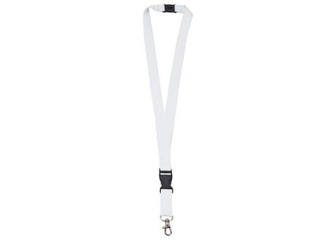 Lanyard Polyester - Weiss bedrucken, Art.-Nr. LT90879-N0001 Lanyard Polyester - Weiss bedrucken, Art.-Nr. LT90879-N0001