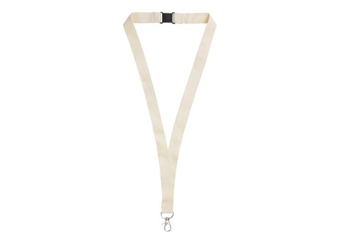 Lanyard organische Baumwolle - Ecru bedrucken, Art.-Nr. LT90882-N0054