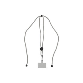 Einstellbares Telefonkabel - Hellgrau bedrucken, Art.-Nr. LT90883-N0062